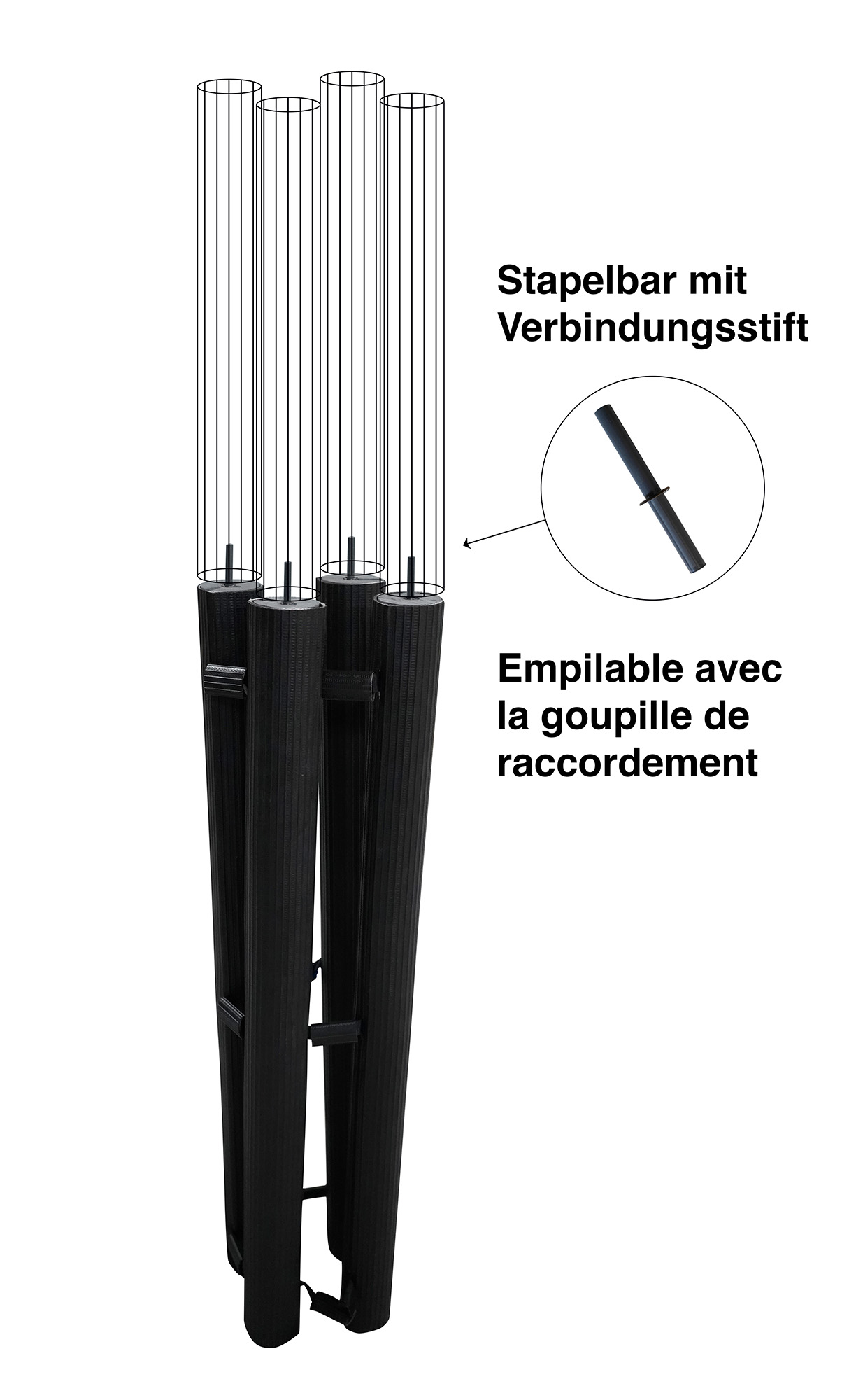 Stammschutzmodell Basel Länge 52 cm, Höhe 100 cm