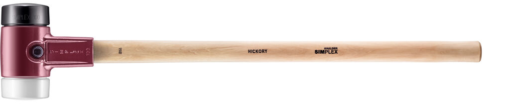 Fortis Mazza Da 3 Kg DIN1042 – Manico In Hickory, Forgiata E Temprata, 600 Mm