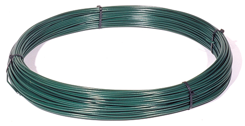 Bulk Hardware BH00135 Fil de fer plastifié pour jardin Vert Bulk Hardware BH00135 Fil de fer plastifié pour jardin Vert